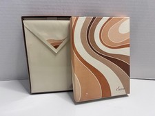 Vintage Eaton MCM Stationery Color Swirl 14-201-11-250 Ivory-Colored picture
