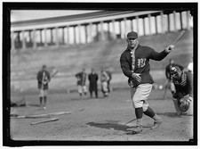 Photo:Washington AL Frank LaPorte 1910s Baseball Batting Practice Photo picture