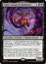 MTG Sahir, Visitor in Darkness 18 Rare Mystery Booster Commander Edition NM picture