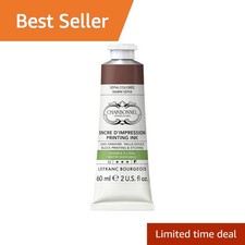 Lefranc Bourgeois Printing Waterwashable Ink, 60ml, Warm Sepia picture