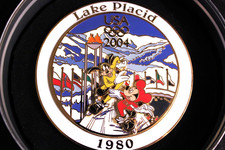 Disney Disneyland 2004 Athens Olympics 1980 Lake Placid Commemorative LE 750 Pin picture