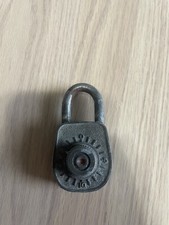 Vintage Gougler Kent Ohio Keyless Lock Co. Padlock with Combination. picture