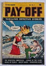 Pay-Off  Thrilling Detective Stories Vol.1 No.5 VG 1949 Pre-code Golden Age GGA picture