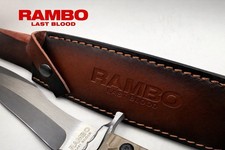 Rambo Licensed Last Blood Sylvester Stallone Hunting Fixed Blade Bowie Knife picture