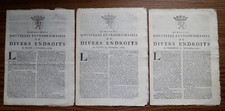 NOV - DEC 1774 NEWS EXTRAORDINARY Pre Rev War 3 Newspapers Philadelphia Congress picture