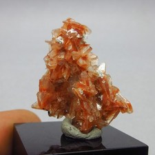 Heulandite cluster on matrix (non precious natural stone) # 4213 picture