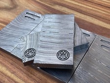 3 pieces of Damascus beskar ingot, star wars brick, Mandalorian iron, picture
