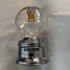 Vintage Glass Globe Ford Gum Machine for Super Balls & Tiny Capsules Penny Vend picture