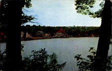 Lake view of Naples Maine ~lighthouse~gas station~Howard Johnson's picture