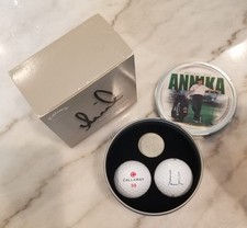 VTG 2003 Annika Sorenstam Callaway Golf “59” Collectible Tin, Balls & Marker Set picture