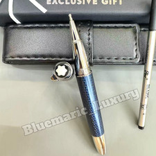 MONTBLANC Meisterstück Blue Hour LeGrand Rollerball Pen Luxury Collector Rare picture