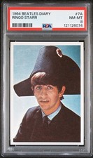 1964 Topps Beatles Diary Ringo Starr #7A – PSA 8 (NM-MT) picture