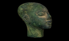 Authentic Ancient Egyptian Antique Rare King Akhenaten Statue Figurine BC picture