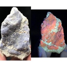 126 gram Natural Fluorescent Hackmanite Crystal on Mother Rock. Hackmanit 1 picture