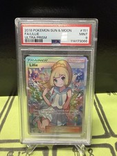 2018 Pokemon Sun & Moon: Ultra Prism #151 Lillie Full Art - PSA 9 MINT picture