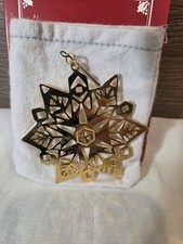 1980 Vintage MMA Metropolitan Museum Snowflake Tree Decoration picture