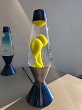 WizWax Custom Lava Lamp / Slimer v2 Ooze - Clear / Blue to Silver Fade Base picture