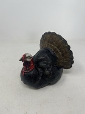 Tii Collections Thanksgiving Resin Harvest Turkey Vintage picture