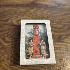 Croxley New Zealand Tiki Playing Cards By John Dickinson w/Plastic Case picture