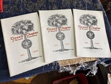 Grand Chapter Of SC 1966 - 1968 Lot Of 3 Convention Columbia Program picture