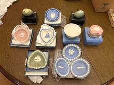 Lot of 9 - Vintage Wedgwood Jasperware Collection - Boxes included picture