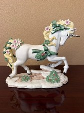 2011 Lenox Yuletide Celebration 20th Anniversary Christmas Unicorn Ltd Ed picture