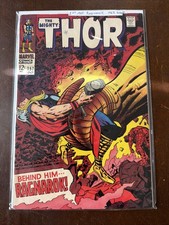 The Mighty Thor #157 Marvel Comics 1968 Behind Him... Ragnarok Stan Lee Kirby picture
