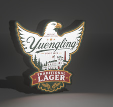 Yuengling Beer 3D Light Box Sign Eagle Traditional Lager Cave Decor picture