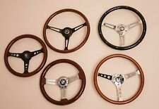 Steering Wheel 5 pcs set collection vintage wall decoration wood classic  picture
