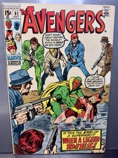 Avengers #81 Marvel Comics October 1970 (Est. Fine+) 👀 picture