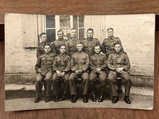 Heer Authentic WW2 Photo/Postcard - Enlisted Group Photo picture