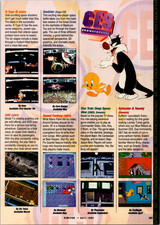 Gamepro April 1994 CES Showstoppers Sylvester Tweety Video Game Advertisement picture