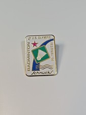Badminton US Olympic Festival '94 Souvenir Lapel Pin Schnucks Sponsor picture