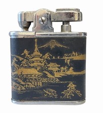 Vintage Mid-Century Japanese Automatic Pocket Lighter. Needs Flint & Wick. picture