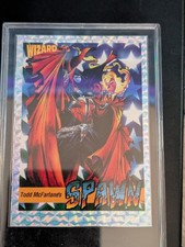 Spawn Rookie Card 1992 Wizard Prismatic Holofoil Todd McFarlane picture