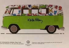 Volkswagen X Keith Haring Model Diecast 1/32 Bus Van New Sealed Vehicle Art  picture