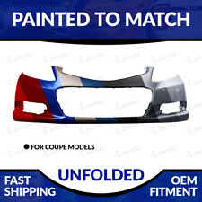 NEW Painted To Match 2012-2013 Honda Civic Coupe Unfolded Front Bumper picture