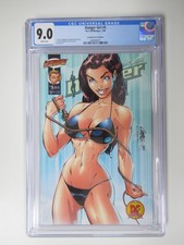 1999 Danger Girl #5 Dynamic Force J.  Scott Campbell Cover CGC 9.0 picture