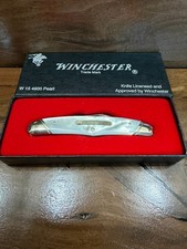 Vtg 1992 Winchester USA W15 4935 Mother of Pearl 4 Blade Congress Knife NIB picture