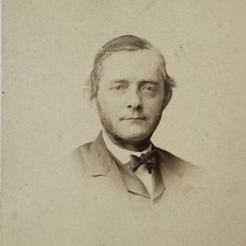 Josiah Parsons Cooke Antique CDV Photograph Harvard University Chemist Author picture