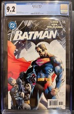 BATMAN HUSH #612 CGC 9.8 Superman Jim Lee Cover WHITE PAGES picture