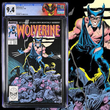 WOLVERINE #1 (Marvel, 1988) CGC 9.4 WP 1st Appearance of Patch CUSTOM CGC LABEL picture