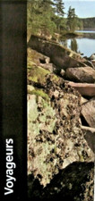 Voyageurs National Park National Park Service Unigrid Brochure Map picture