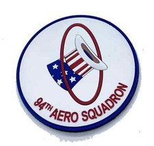 WWI 94th Aero Squadron “Hat in the Ring” PVC Patch, Hook & Loop picture