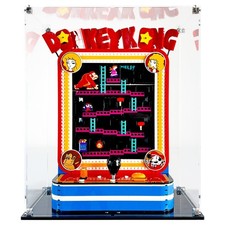 Display Case for LEGO® 72051 Super Mario™ Donkey Kong™ Arcade picture
