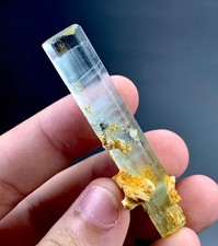 55 Carat Aquamarine Crystal Specimen From Skardu Pakistan picture