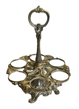 Vintage Silver 6 Piece Caster Set Frame picture