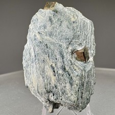 Pyrite in Schist: Lehigh Portland Cement Company Quarry, Frederick Co., Maryland picture