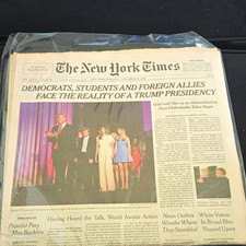 The New York Times Late Edition Thursday November 10, 2016 - Trump Presidency picture