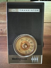 Vintage Westinghouse 6 Transistor Radio Tested Works Battery Operated picture